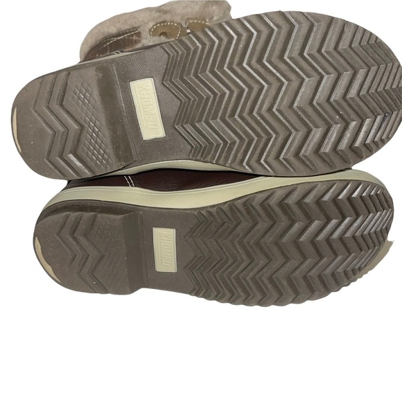 Khombu Shelby Faux Fur Lined Lace Up Winter Boots - Picture 6 of 8